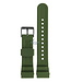 Seiko R040012N0 Watch band SNE535J1 & SNE535P1 green rubber / silicone 22 mm - Prospex Solar