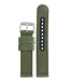 Seiko 4KC9JZ Watch band SND321 - 7T92 & 7T94 green canvas 20 mm - Military