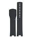 Seiko BAR692 Watch band SILAZ004 - VK67 black rubber / silicone 22 mm - Issey Miyake