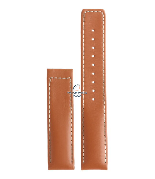 Seiko 4J30JB-LB Watch band 7N39 0A50, 0AB0 - SKP055 brown leather 18 mm - Premier