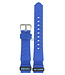 Seiko BPZ66J Watch band SGH047 - 7N33 6A30 blue rubber / silicone 18 mm - Sports 150