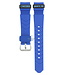 Seiko BPZ66J Bracelet de montre SGH047 - 7N33 6A30 bleu caoutchouc / silicone 18 mm - Sports 150