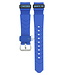 Seiko BPZ66J Watch band SGH047 - 7N33 6A30 blue rubber / silicone 18 mm - Sports 150