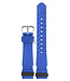 Seiko BPZ66J Cinturino dell'orologio SGH047 - 7N33 6A30 blu gomma / silicone 18 mm - Sports 150