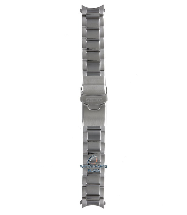Seiko M0ES327J0 Pulseira de relógio SSC015 - V175 0AD0 cinza aço inoxidável 20 mm - Prospex Solar