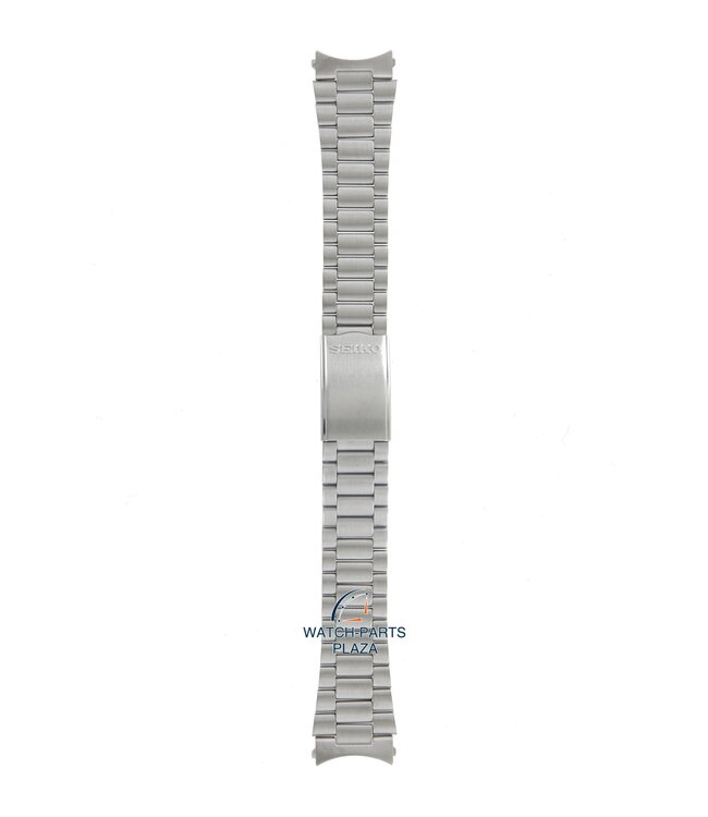 Seiko B1497S Bracelet de montre SCWG, SNX - 7009 & 7S26 gris acier inoxydable 19 mm - 5