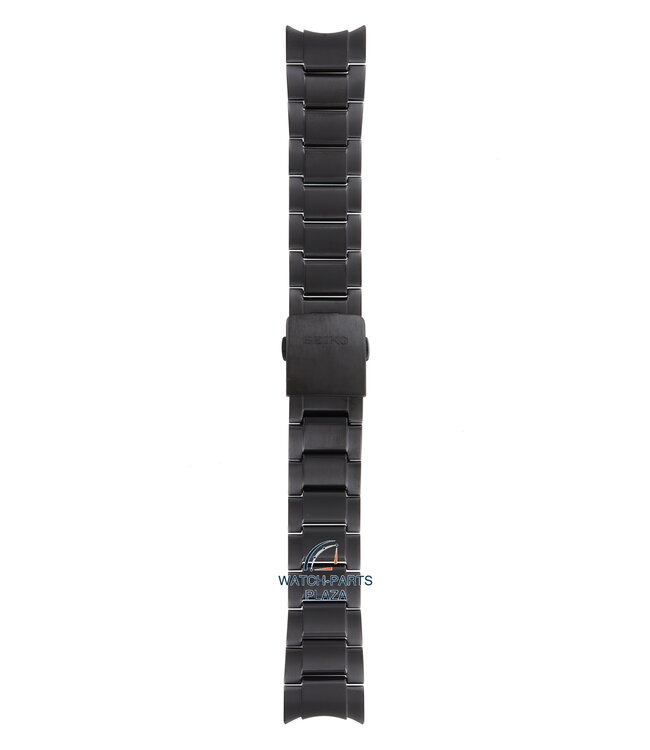 Seiko M0ESA64M0 Watch band SSF005 - 8X22 0AC0 GPS black stainless steel 22 mm - Sportura Solar
