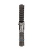 Seiko M0KWB13N0 Bracelet de montre SRP737 - 4R36 04P0 noir acier inoxydable 22 mm - 5 Sports