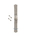 Seiko 43V8JB Bracelet de montre SKH145 - 5M42 0B80 gris acier inoxydable 20 mm - Kinetic