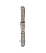 Seiko B1799S Watch band 6F24 Moonphase grey stainless steel 20 mm - Sports 150