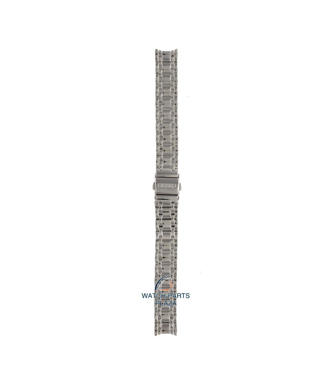 Seiko M0R8112J0 Watch band SRZ383 - 7N01 grey stainless steel 13 mm - Quartz