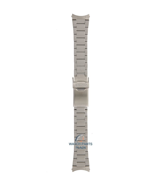 Seiko 44Z9JG Watch band SGD44 - 7N42 8070 grey stainless steel 20 mm - Military