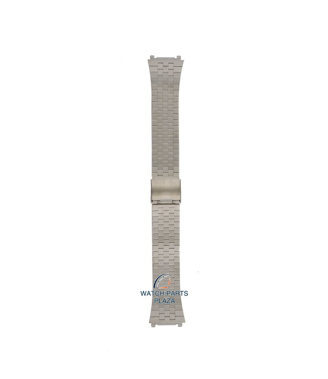 Seiko M010S Bracelet de montre 2639 5010 - WFT017 gris acier inoxydable 18 mm - Quartz