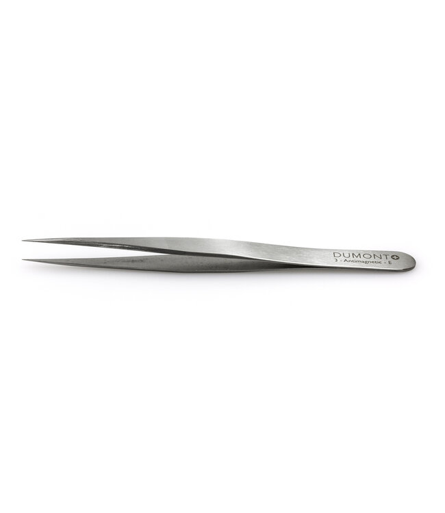 DUMONT Tweezer - Pointed extra fine - number 3 - Swiss Made - 0103-3-PO