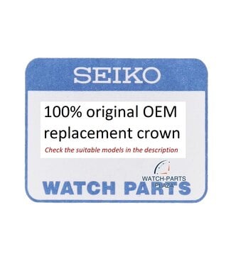 Seiko Seiko 1E50AASTS1 crown with stem '4'-marker 7S36 01E0 & 01H0