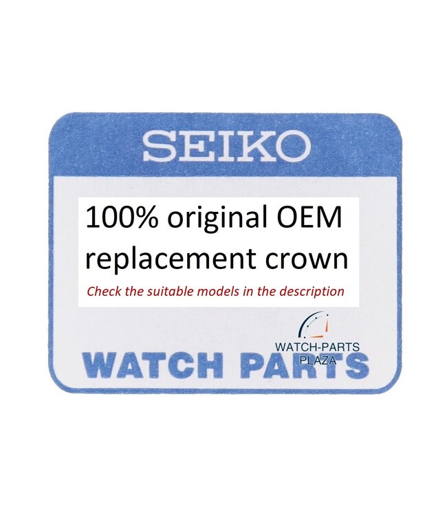 Seiko 1E50AASTS1 crown with stem 4-position for SKZ207, 209, 211 & 219 Atlas 7S36-01E0 & 01H0