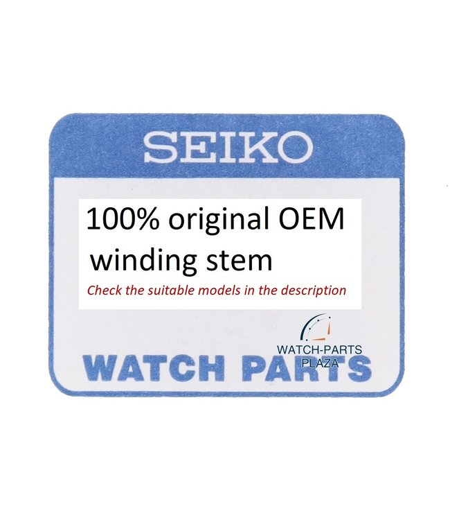 Seiko 0351653 opwindstift Kinetic 5M22, 5M42, 5M62, 5M82, 5M83, 5M84, 5M85 kalibers