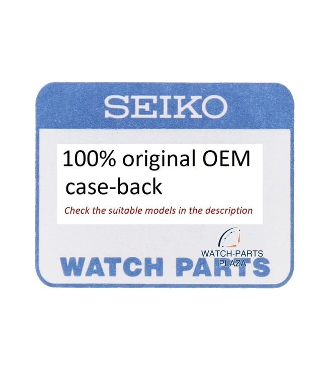 Seiko 7S26002002Z-U case back 7S26-0020 SKX Scuba Diver SKX007, SKX009, SKX011
