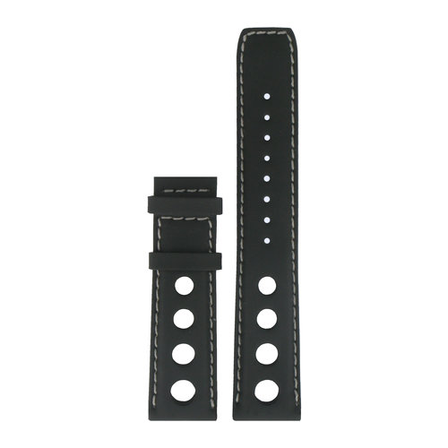 Tissot Tissot T9114A - PRS516 Watch Band Black Leather 20 mm Tissot Tissot T9114A - PRS516 Watch Band Black Leather 20 mm