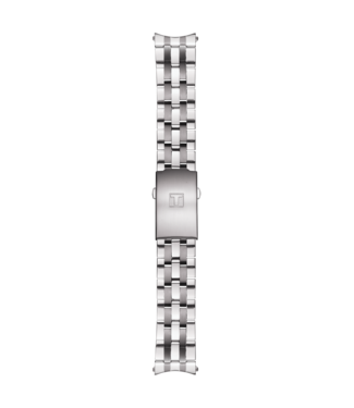 Tissot Tissot T014417A, T014430A, T014421A Cinturino Dell'Orologio Grigio Acciaio Inossidabile 19 mm