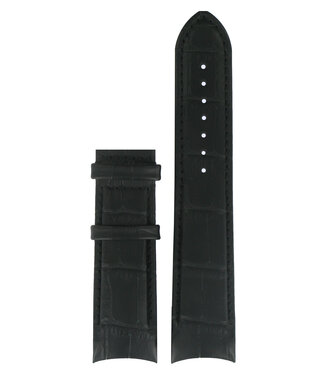 Tissot Tissot T035446A, T035407A, T035428A Uhrenarmband Schwarz Leder 22 mm