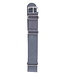 Seiko 7A28 7120 Watch Band 7A28-7120 Grey Textile 20 mm RAF Gen 1