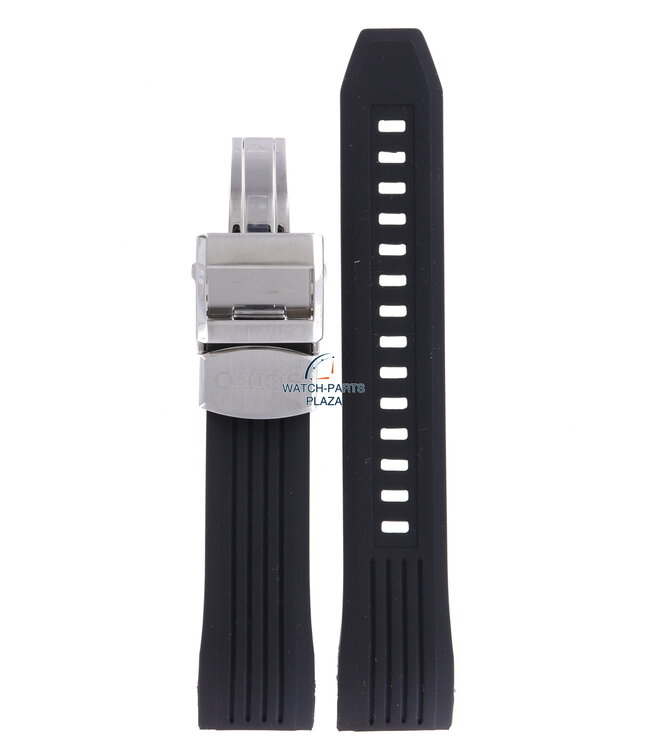 Seiko SSE015 Solar GPS Watch Band R01Z011J0 Black Silicone 22 mm Astron