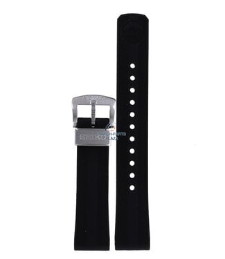 Seiko Seiko SPB147 & SPB151 62MAS Watch Band Black Silicone 20 mm