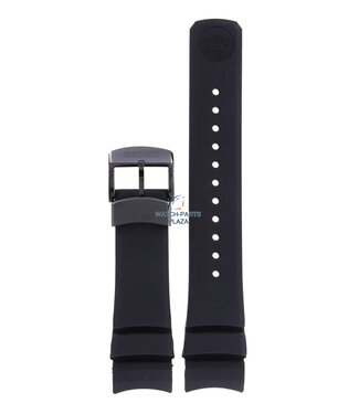 Seiko Seiko SNR031, SBDB037 Spring Drive Watch Band Black Silicone 23 mm