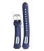 Nike WG48-4000 - 35 Lap Bracelet De Montre RGB007S Bleu Foncé Silicone 14 mm Triax