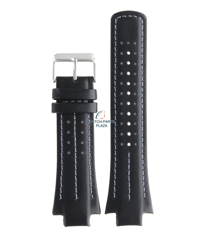 Pulsar YM62 X236 - PF397X1 Watch Band PH083X Black Leather 15 mm Chronograph