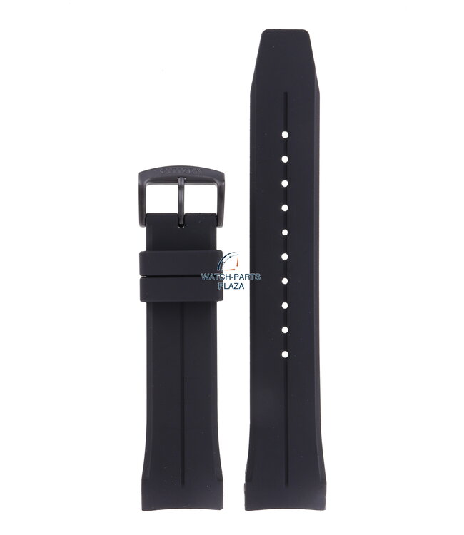 Citizen JZ1065 & JZ1066 Promaster Watch Band 59-R50158 Black Silicone 23 mm Eco-Drive