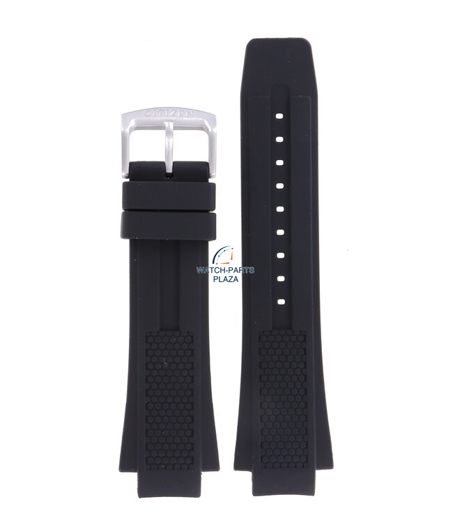 Citizen BJ5131-04H & AT2025-02E Sport Watch Band 59-S52077 Black Silicone 16 mm Eco-Drive