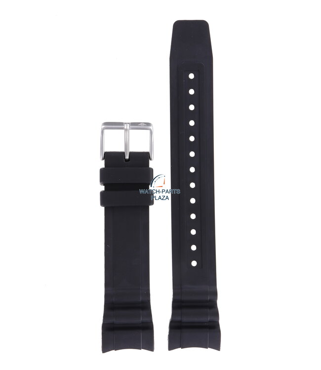 Citizen BN0100-00E & BN0120-02W Horlogeband 59-S52553 Zwart Siliconen 23 mm Promaster Sea