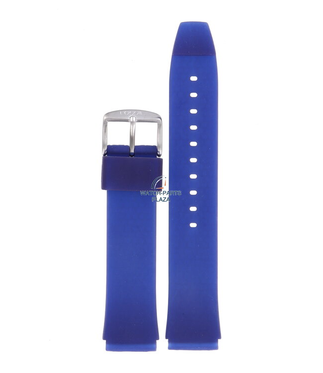 Fossil JR7858 Sport Line Watch Band JR-7858 Purple Silicone 18 mm Big Tic