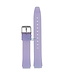 Fossil JR7879 Pulseira De Relógio JR-7879 Roxo Silicone 14 mm Big Tic