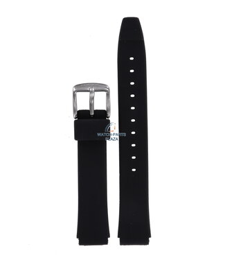 Fossil Fossil JR7880 & JR7876 Watch Band Black Silicone 14 mm