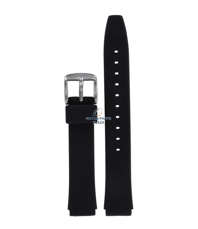 Fossil JR7880 & JR7876 Watch Band JR-7880 Black Silicone 14 mm Big Tic