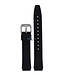 Fossil JR7880 & JR7876 Watch Band JR-7880 Black Silicone 14 mm Big Tic