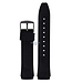 Fossil JR7901, JR7903 & JR7905 Watch Band JR-7901 Black Silicone 18 mm Big Tic