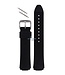 Fossil JR7954 Watch Band JR-7954 Black Silicone 18 mm Big Tic