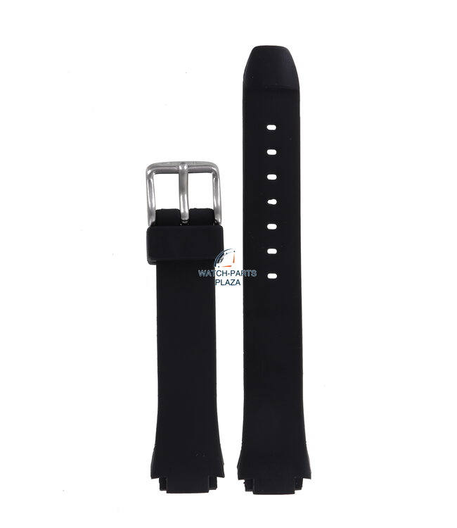 Fossil JR7955 Watch Band JR-7955 Black Silicone 14 mm Big Tic