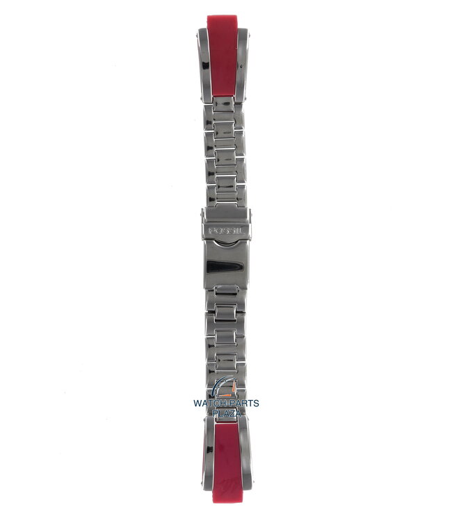 Fossil JR7972 Watch Band JR-7972 Grey Stainless Steel 10 mm Big Tic