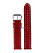 Fossil JR8032 Correa De Reloj JR-8032 Rojo Cuero 18 mm Authentic