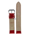 Fossil JR8032 Watch Band JR-8032 Red Leather 18 mm Authentic