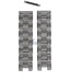 Fossil JR8108  1954 Watch Band JR-8108 Grey Stainless Steel 18 mm Big Tic