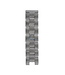 Fossil JR8108  1954 Correa De Reloj JR-8108 Gris Acero Inoxidable 18 mm Big Tic