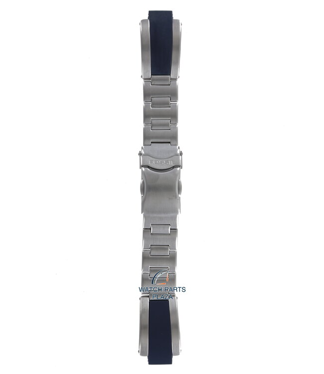 Fossil JR7969 Watch Band JR-7969 Grey Stainless Steel 12 mm Big Tic