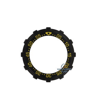 Seiko Seiko 8632116C Moldura 7N33-6A30 Preto e Amarelo