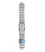 Fossil JR8001 Horlogeband JR-8001 Grijs Roestvrijstaal 12 mm Big Tic